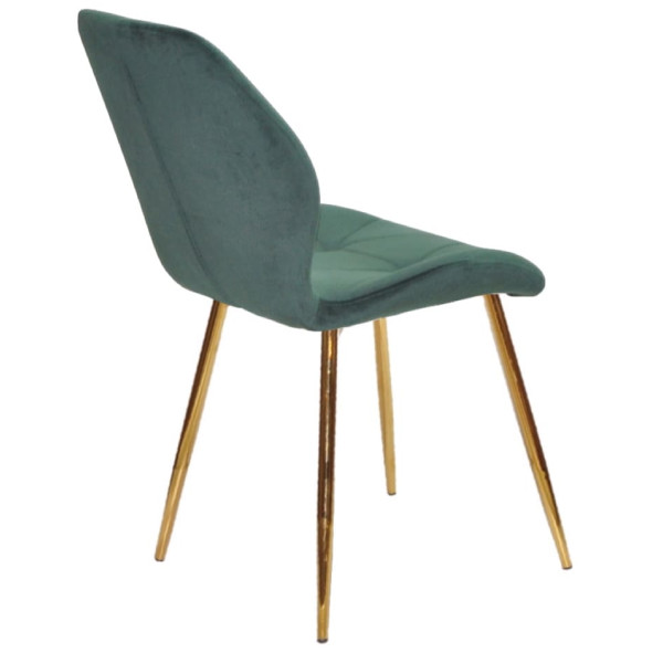Стілець Onder Mebli REMI GD Зелений QR-853 Оксамит-2