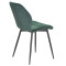 Стілець Onder Mebli REMI BK Зелений QR-853 Оксамит-4-thumb