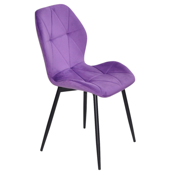 Стул Onder Mebli REMI BK Фиолетовый QR-857 Бархат-2