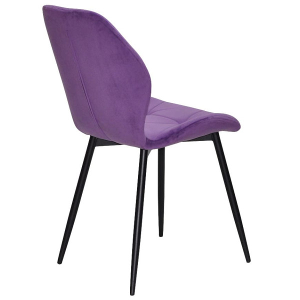 Стул Onder Mebli REMI BK Фиолетовый QR-857 Бархат-4