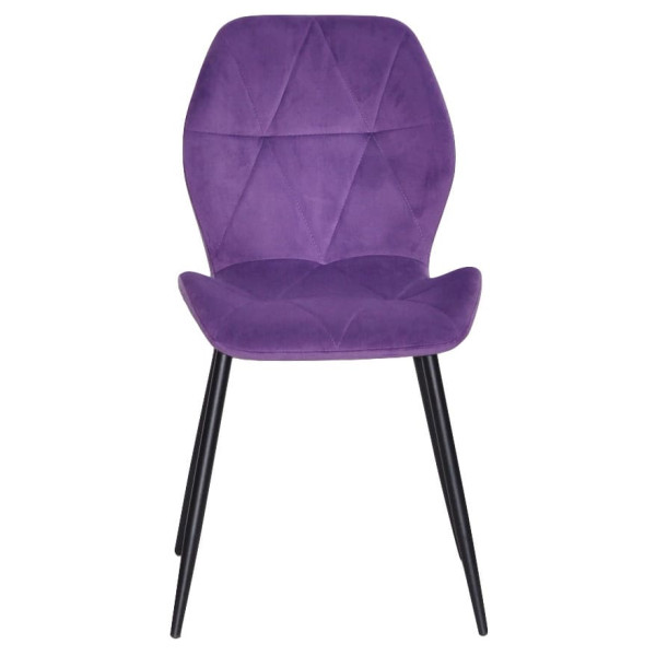 Стул Onder Mebli REMI BK Фиолетовый QR-857 Бархат-1