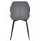 Стул Onder Mebli REMI BK Серый QR-852 Бархат-5-thumb