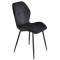 Стілець Onder Mebli REMI BK Чорний QR-854 Оксамит-2-thumb