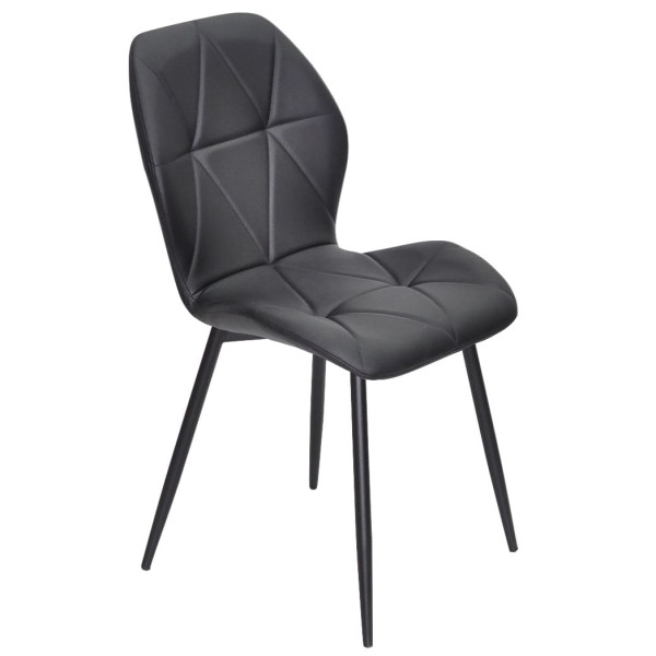 Стул Onder Mebli REMI BK Черный Экокожа-1