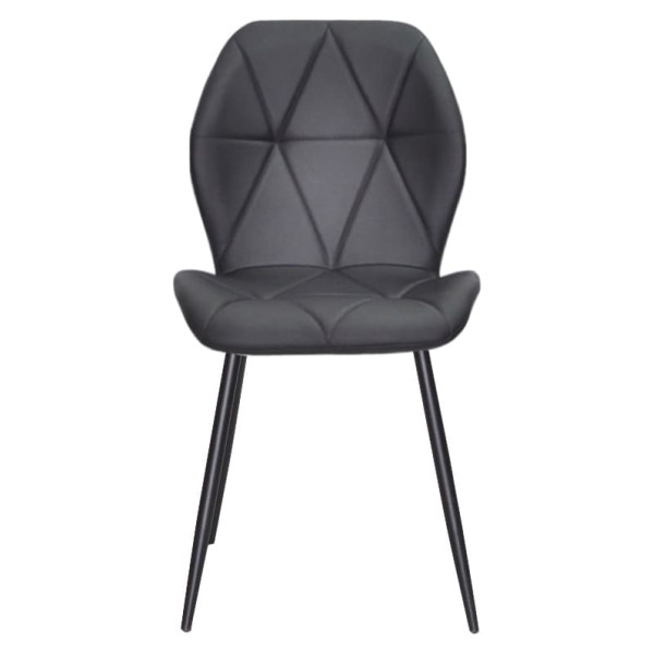 Стул Onder Mebli REMI BK Черный Экокожа-2