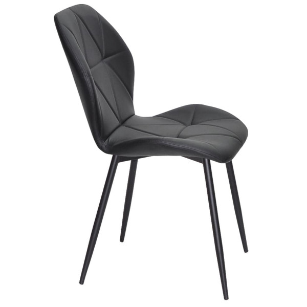 Стул Onder Mebli REMI BK Черный Экокожа-3