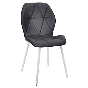 Стілець Onder Mebli REMI WT Чорний Екошкіра