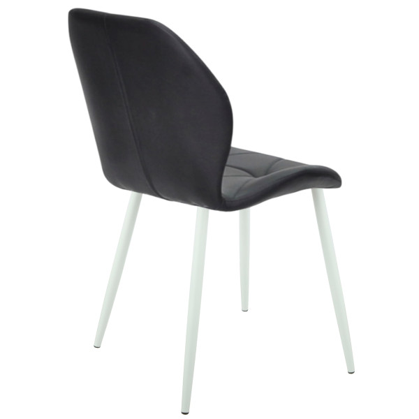 Стул Onder Mebli REMI WT Черный Экокожа-1