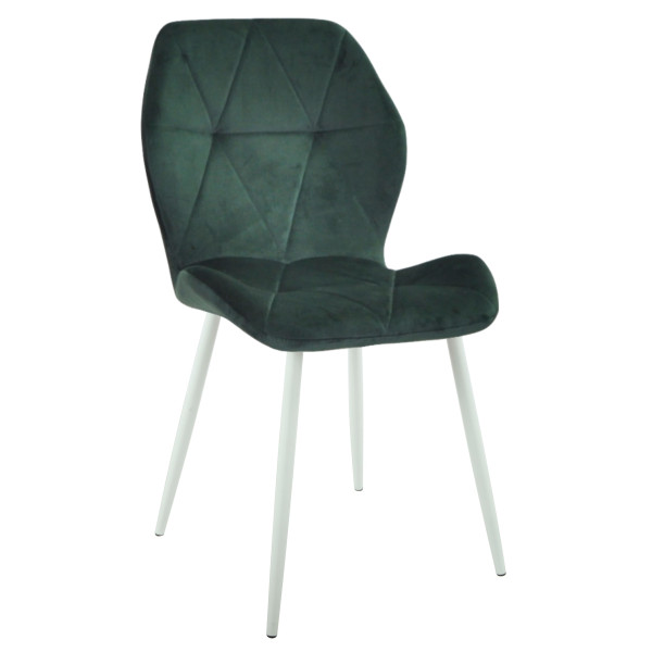 Стул Onder Mebli REMI WT Зеленый QR-853 Бархат-0