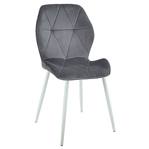 Стул Onder Mebli REMI WT Серый QR-852 Бархат