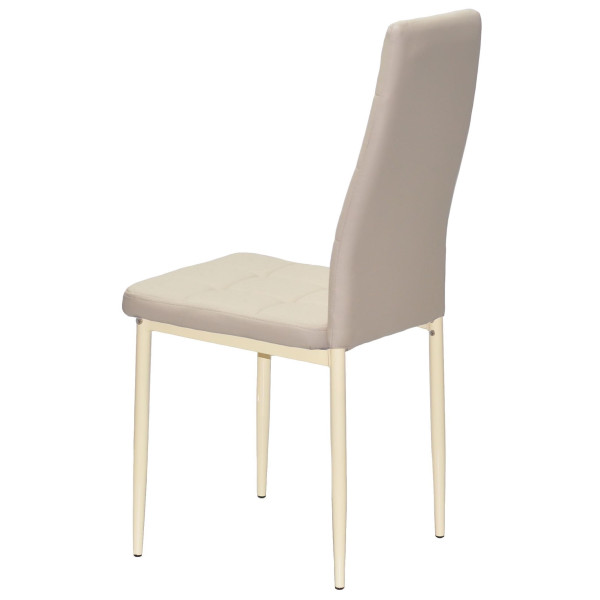 Стул Onder Mebli WINDY BG Бежевый-бежевый 702 Экокожа-2