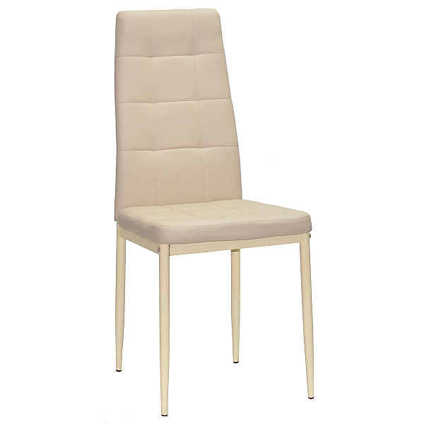 Стул Onder Mebli WINDY BG Бежевый-бежевый 702 Экокожа-0
