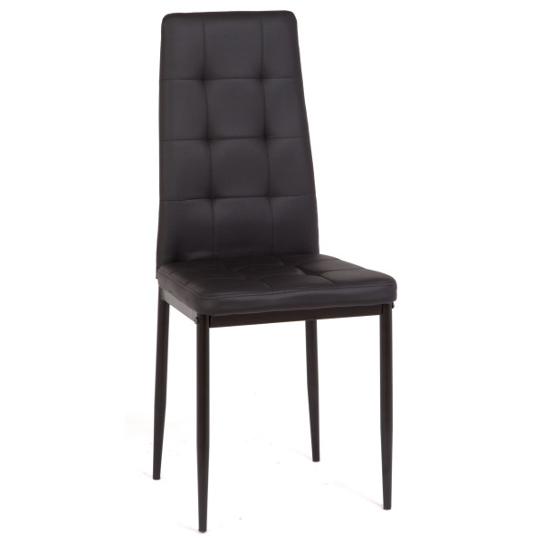Стілець Onder Mebli WINDY BK Чорний-чорний Екошкіра-1