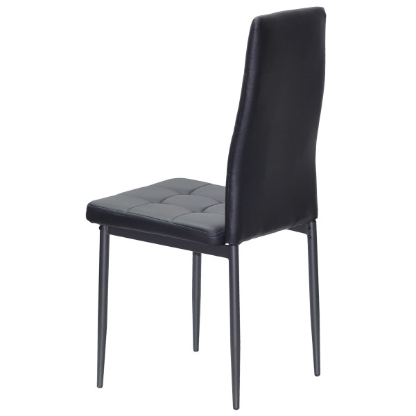 Стілець Onder Mebli WINDY BK Чорний-чорний Екошкіра-7