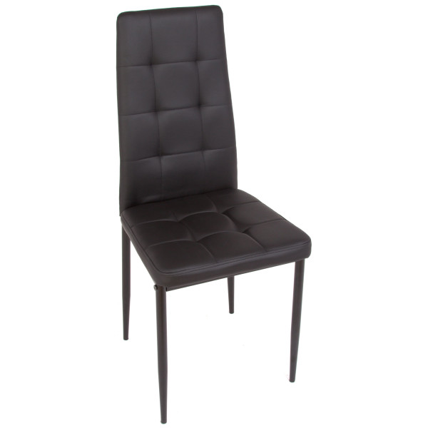 Стілець Onder Mebli WINDY BK Чорний-чорний Екошкіра-10