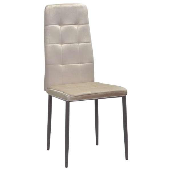 Стілець Onder Mebli WINDY DGR Бежевий UC-902 Оксамит-0