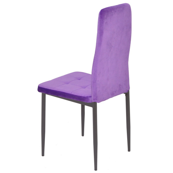 Стілець Onder Mebli WINDY DGR Фіолетовий UC-903 Оксамит-3