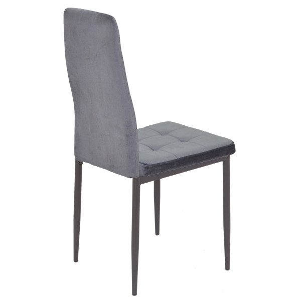 Стул Onder Mebli WINDY DGR Серый UC-901 Бархат-2