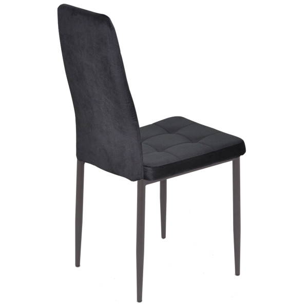 Стул Onder Mebli WINDY DGR Черный UC-904 Бархат-1