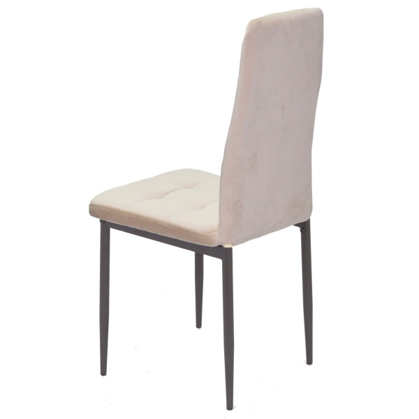 Стілець Onder Mebli WINDY DGR Бежевий UC-902 Оксамит-3