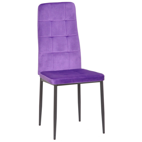 Стілець Onder Mebli WINDY DGR Фіолетовий UC-903 Оксамит-0