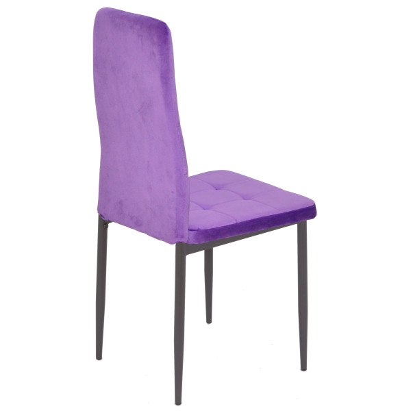 Стілець Onder Mebli WINDY DGR Фіолетовий UC-903 Оксамит-2
