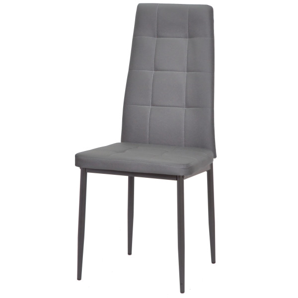 Стул Onder Mebli WINDY DGR Серый 701 Экокожа-1