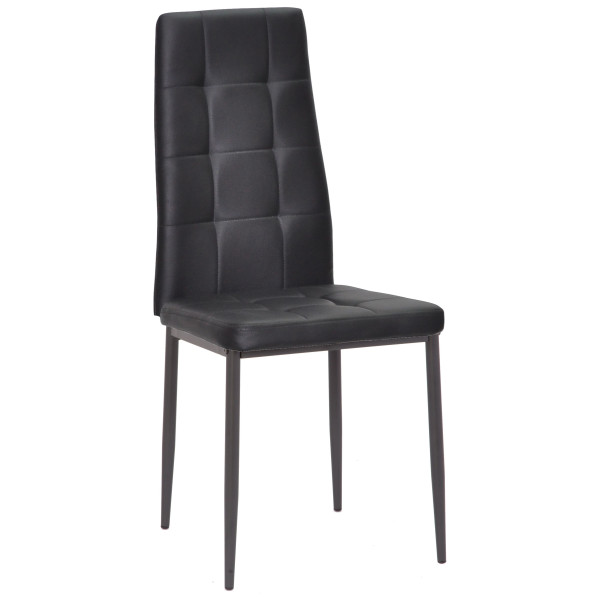 Стул Onder Mebli WINDY DGR Черный Экокожа-0