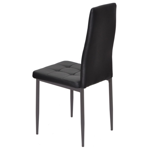 Стул Onder Mebli WINDY DGR Черный Экокожа-3