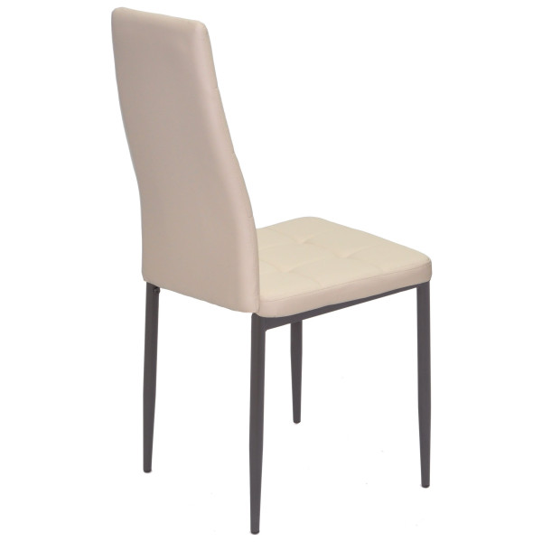 Стілець Onder Mebli WINDY DGR Бежевий 702 Екошкіра-2
