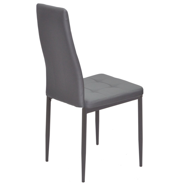 Стул Onder Mebli WINDY DGR Серый 701 Экокожа-3