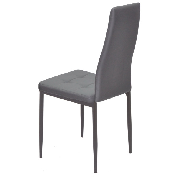 Стул Onder Mebli WINDY DGR Серый 701 Экокожа-2