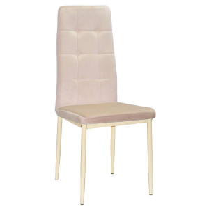 Стул Onder Mebli WINDY BG Бежевый-бежевый UC-902 Бархат