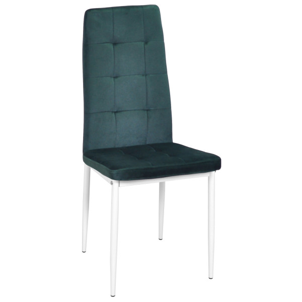 Стул Onder Mebli WINDY WT Зеленый-белый UC-905 Бархат-0