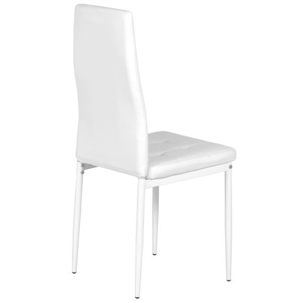 Стул Onder Mebli WINDY WT Белый-белый Экокожа-1