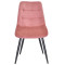 Стілець Onder Mebli Alabama BK Фрезовий PH-603 Оксамит-3-thumb
