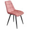 Стілець Onder Mebli Alabama BK Фрезовий PH-603 Оксамит-1-thumb