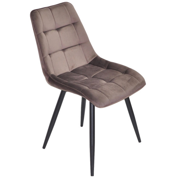 Стілець Onder Mebli Alabama BK Коричневий PHL-402 Оксамит-2