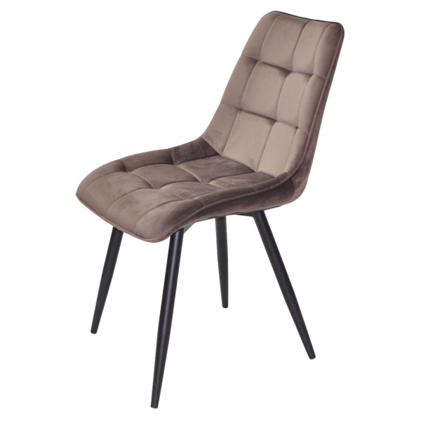 Стілець Onder Mebli Alabama BK Коричневий PHL-402 Оксамит-3