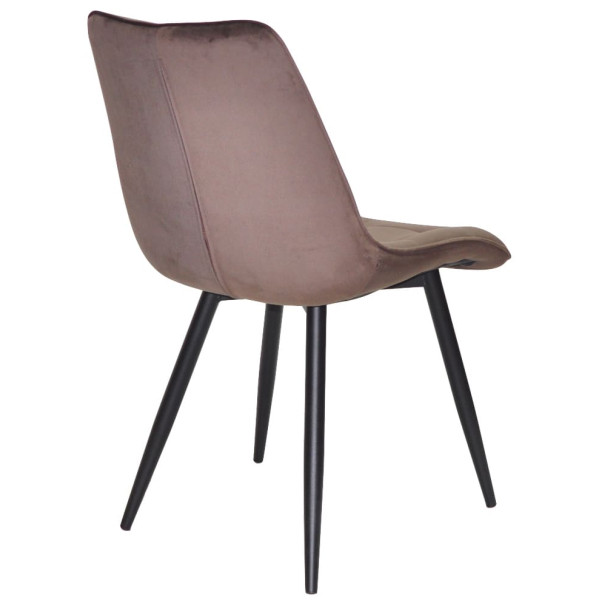 Стілець Onder Mebli Alabama BK Коричневий PHL-402 Оксамит-6