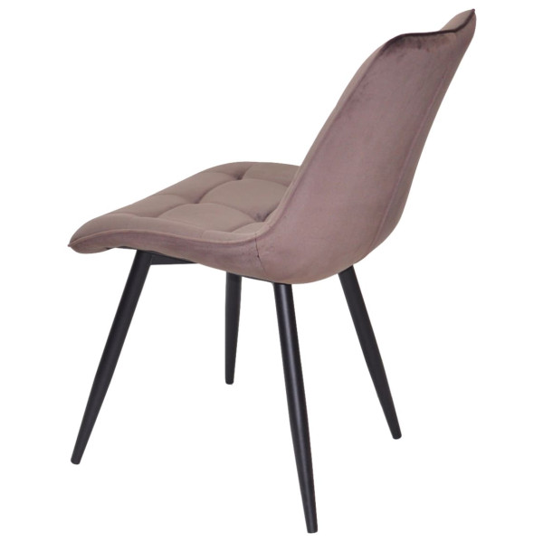 Стілець Onder Mebli Alabama BK Коричневий PHL-402 Оксамит-5