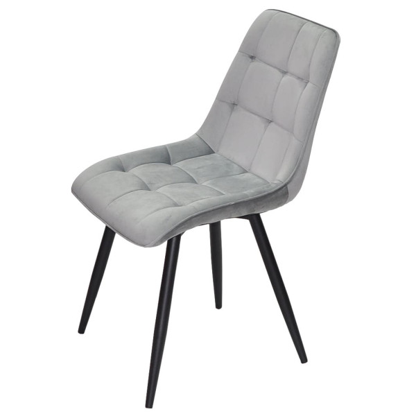 Стул Onder Mebli Alabama BK Серый OR-861 Бархат-4