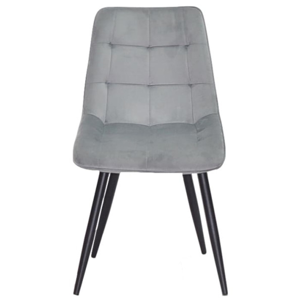 Стул Onder Mebli Alabama BK Серый OR-861 Бархат-2