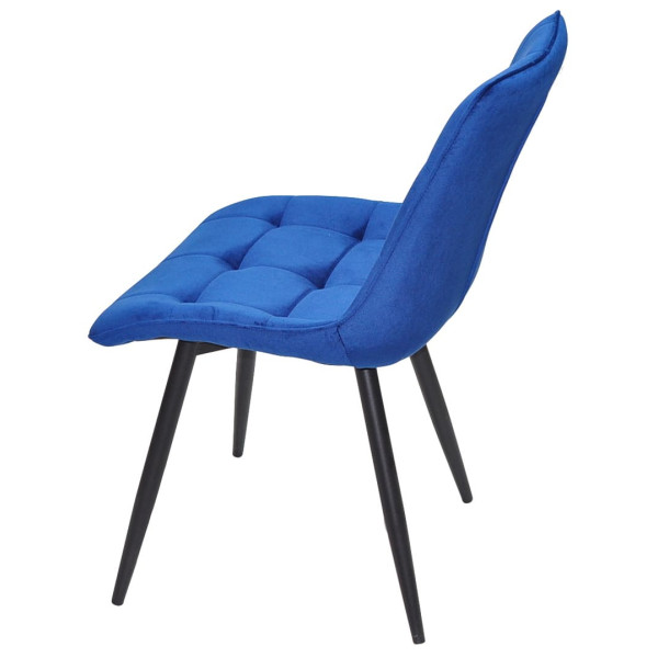Стул Onder Mebli Alabama BK Синий OR-859 Бархат-6
