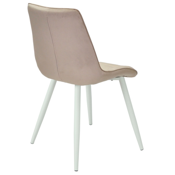 Стілець Onder Mebli Alabama WT Бежевий OR-851 Оксамит-2