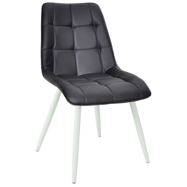 Стілець Onder Mebli Alabama WT Чорний Екошкіра-0