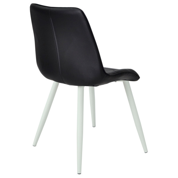 Стілець Onder Mebli Alabama WT Чорний Екошкіра-2