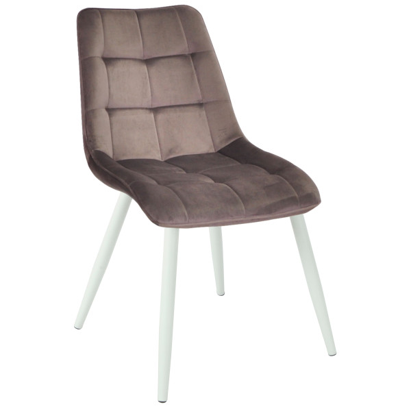 Стул Onder Mebli Alabama WT Коричневый PHL-402 Бархат-0