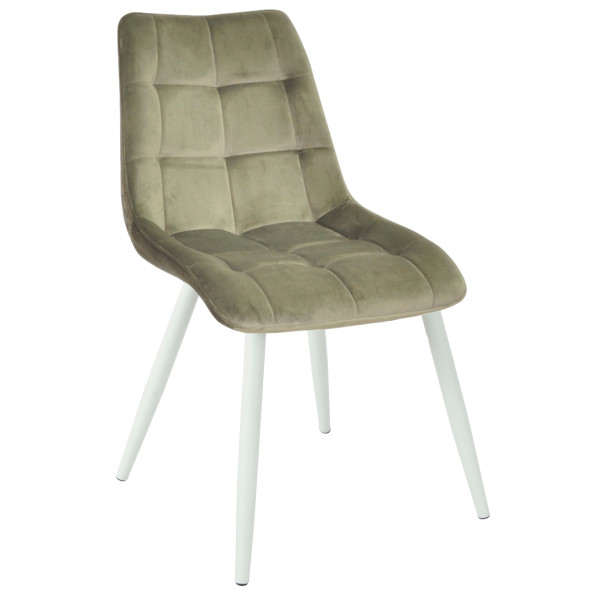 Стул Onder Mebli Alabama WT Оливковый PHL-401 Бархат-0