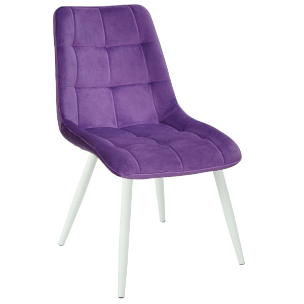 Стул Onder Mebli Alabama WT Пурпурный OR-857 Бархат-0